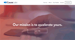 Desktop Screenshot of causelabs.com
